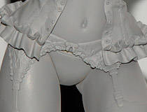 アルファマックス新作フィギュア「デート・ア・ライブII 時崎狂三 ランジェリーVer.（仮）」監修中原型が展示！【WF2018冬】