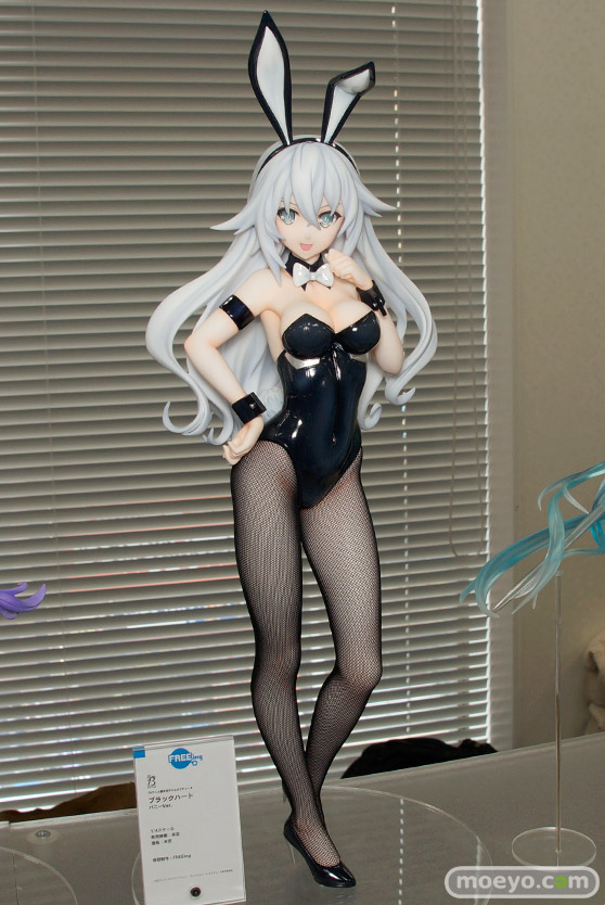 フリーイングのB-style 超次元ゲイム ネプテューヌ ブラックハート バニーVer.の新作フィギュア彩色サンプル画像01