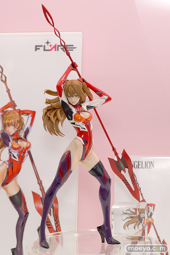 フレアのヱヴァンゲリヲン新劇場版 式波・アスカ・ラングレーの新作フィギュア彩色サンプル画像01