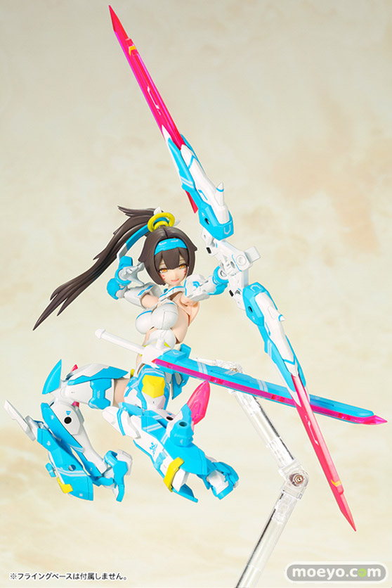 コトブキヤの　メガミデバイス 朱羅 弓兵 蒼衣　の新作プラモデル彩色サンプル画像01