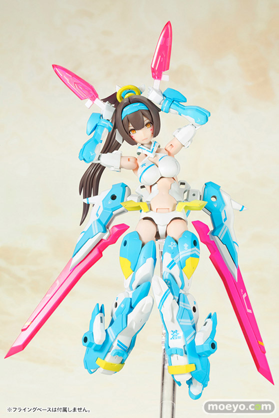コトブキヤの　メガミデバイス 朱羅 弓兵 蒼衣　の新作プラモデル彩色サンプル画像04