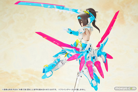 コトブキヤの　メガミデバイス 朱羅 弓兵 蒼衣　の新作プラモデル彩色サンプル画像06