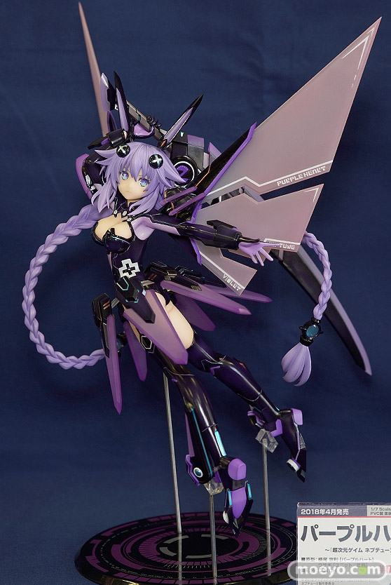 アルターの超次元ゲイム ネプテューヌ パープルハートの新作フィギュア彩色サンプル画像01