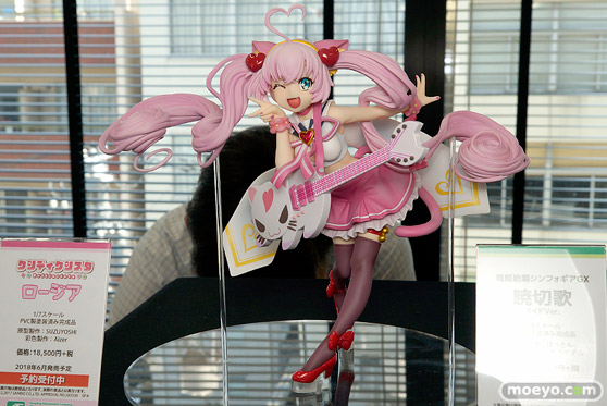 第8回　カフェレオ キャラクター コンベンション 会場での新作フィギュア展示の様子05