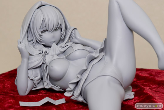 ロケットボーイのコミックEXE 03 ピンナップ 赤ずきんコスの女の子（仮）　掃除朋具　の新作フィギュア原型画像05