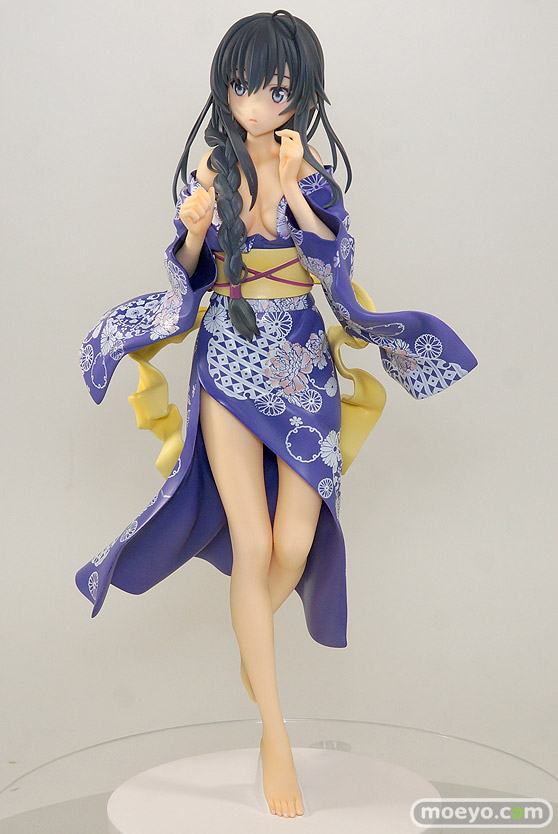 アルファマックスのやはり俺の青春ラブコメはまちがっている。続 雪ノ下雪乃 浴衣Ver.の新作フィギュア彩色サンプル画像12