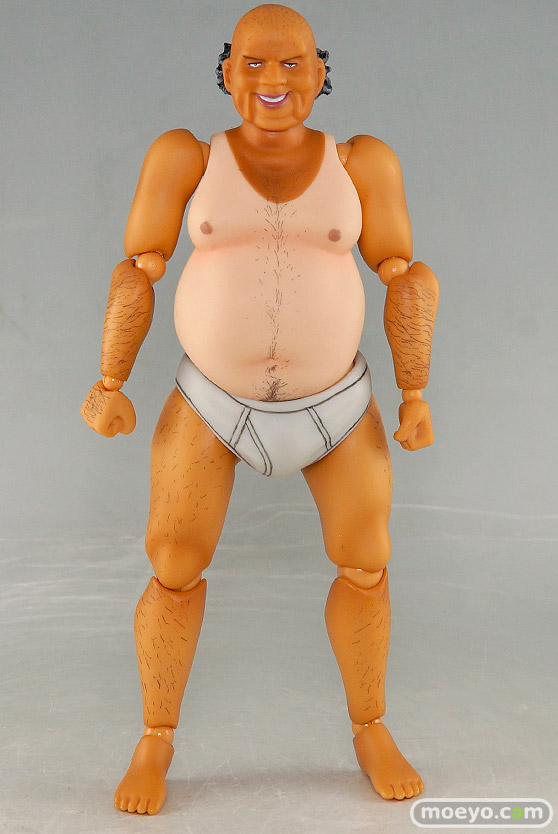 ダイキ工業のおやじ スク水日焼けver.の新作アダルトフィギュア彩色サンプル画像01