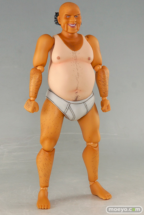 ダイキ工業のおやじ スク水日焼けver.の新作アダルトフィギュア彩色サンプル画像02
