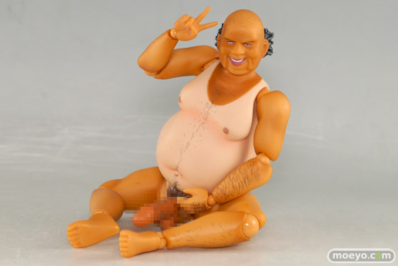 ダイキ工業のおやじ スク水日焼けver.の新作アダルトフィギュア彩色サンプル画像10