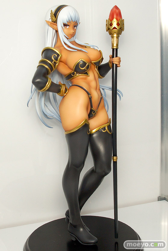 Q-sixのドラゴンズクラウン 黒エルフの魔獣使いの新作フィギュア彩色サンプル画像02