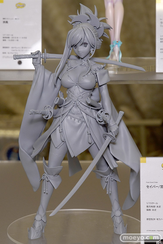 ファット・カンパニーのFGO セイバー/宮本武蔵の新作フィギュア原型画像01