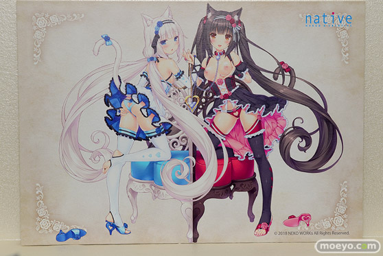 ネイティブのネコぱら バニラ＆ショコラの新作アダルトフィギュア原型画像15
