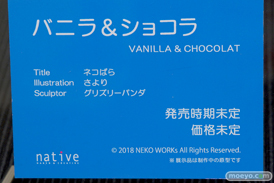 ネイティブのネコぱら バニラ＆ショコラの新作アダルトフィギュア原型画像16