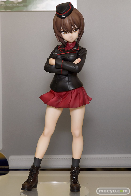 キューズQのガールズ＆パンツァー 劇場版 西住まほの新作フィギュア彩色サンプル画像01