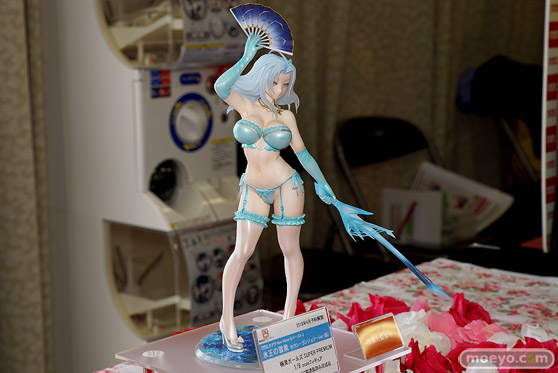 プルーヴィーの極美 Girls Super Premiums 閃乱カグラ NewWave Gバースト 氷王の雪泉 セクシーランジェリーVer.の新作フィギュア彩色サンプル画像02