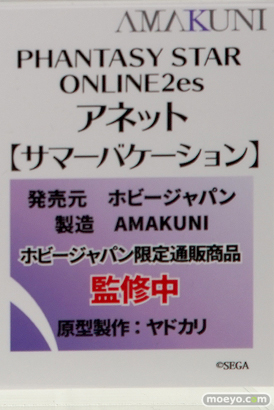 ホビージャパンのPHANTASY STER ONLINE2es アネット【サマーバケーション】の新作フィギュア原型画像10
