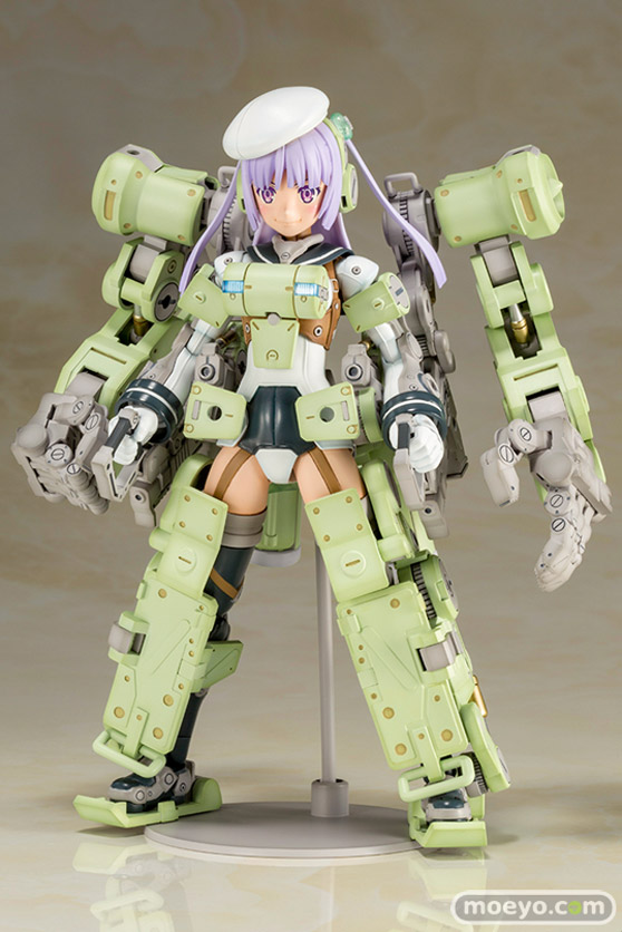 コトブキヤのフレームアームズ・ガール グライフェン プラモデルの新作フィギュア彩色サンプル画像01