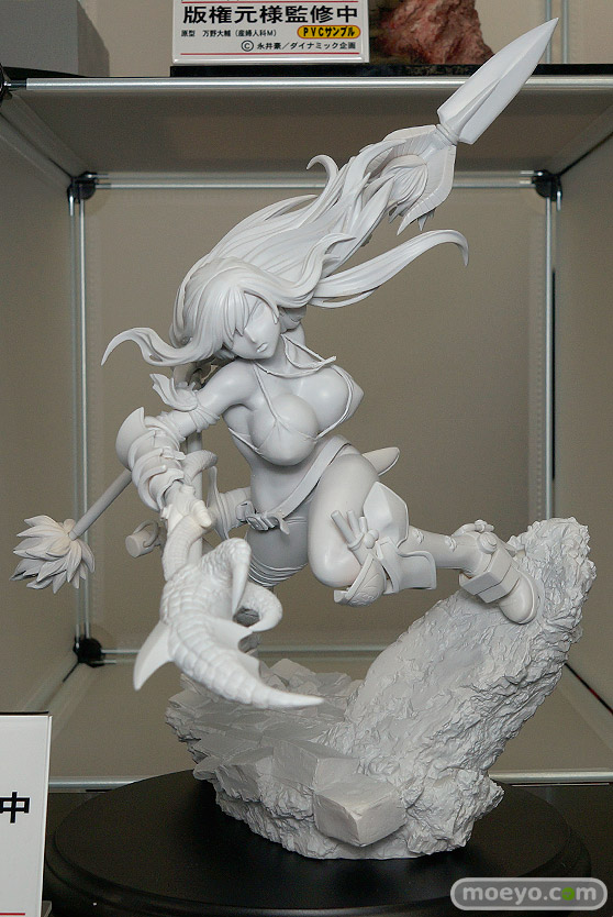 オルカトイズのフェアリーテイル エルザ・スカーレット（仮）の新作フィギュア無彩色サンプル画像01