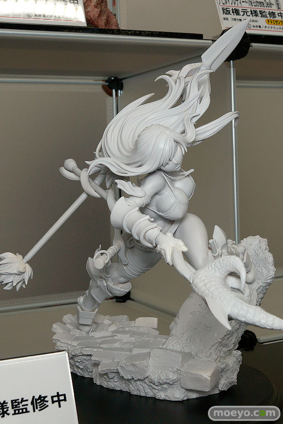 オルカトイズのフェアリーテイル エルザ・スカーレット（仮）の新作フィギュア無彩色サンプル画像02