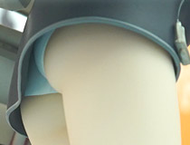 秋葉原の新作フィギュア展示の様子