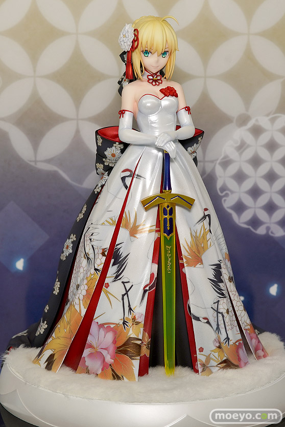 アルターのFate/stay night セイバー 着物ドレスVer.の新作フィギュア彩色サンプル画像01