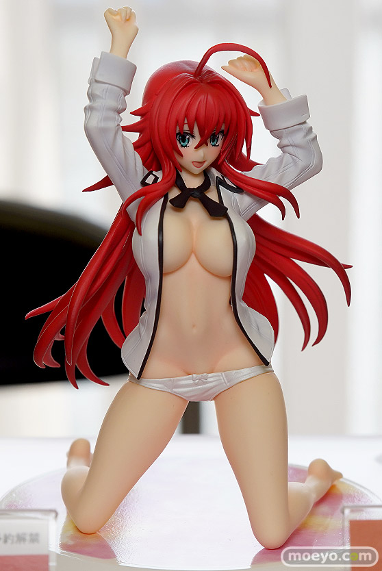 プルーヴィーの極美Girls Glamorous ハイスクールD×D BorN リアス・グレモリー 素肌ワイシャツ姿で誘惑Ver.の新作フィギュア彩色サンプル画像01