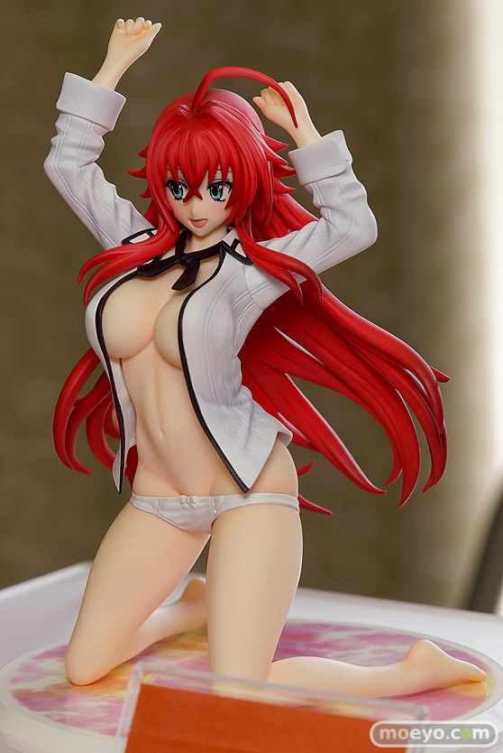 プルーヴィーの極美Girls Glamorous ハイスクールD×D BorN リアス・グレモリー 素肌ワイシャツ姿で誘惑Ver.の新作フィギュア彩色サンプル画像03