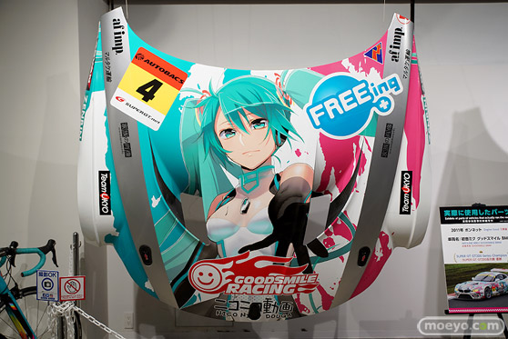 初音ミクGTプロジェクト10周年展示会 会場の様子04