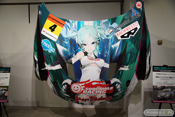 初音ミクGTプロジェクト10周年展示会 会場の様子06