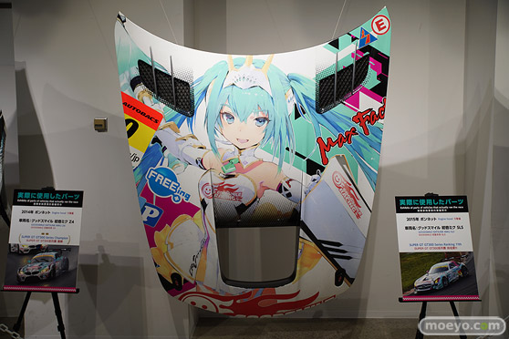 初音ミクGTプロジェクト10周年展示会 会場の様子08