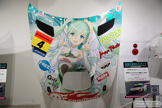 初音ミクGTプロジェクト10周年展示会 会場の様子10