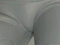 スパッツ部分の分割がやたら細かい！？メガハウス新作フィギュア「ドラゴンボールギャルズ ビーデル 回復Ver.（仮）」監修中原型が展示！【メガホビ2018春】