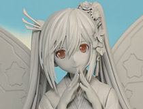 グッドスマイルカンパニーの新作フィギュア「初音ミク GT プロジェクト レーシングミク 2017 Spa 応援 Ver.」監修中原型が展示！【ワンホビG】