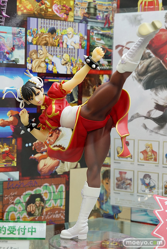 コトブキヤの「ストリートファイター」 30周年記念フレーム切手セットの新作フィギュア彩色サンプル画像01