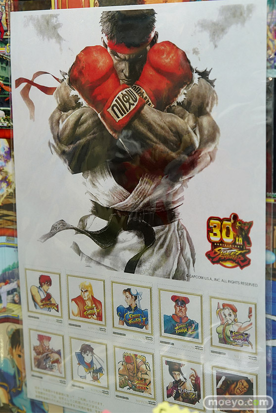 コトブキヤの「ストリートファイター」 30周年記念フレーム切手セットの新作フィギュア彩色サンプル画像08