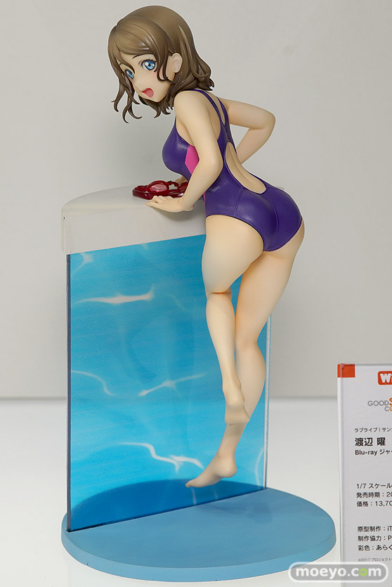 With Fans!のラブライブ!サンシャイン!! 渡辺曜 Blu-rayジャケットVer.の新作フィギュア彩色サンプル画像01