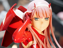 コトブキヤ新作フィギュア「ダーリン・イン・ザ・フランキス ゼロツー」彩色サンプルが展示！