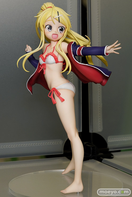 キューズQのハロー！！きんいろモザイク 九条カレン 水着Styleの新作フィギュア彩色サンプル画像03