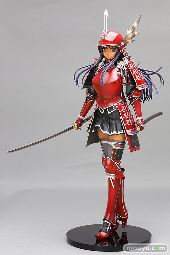 ドラゴントイのワルキューレロマンツェ More&More 龍造寺 茜 1/6 赤ver. (流通限定)の新作アダルトフィギュア彩色サンプル画像01