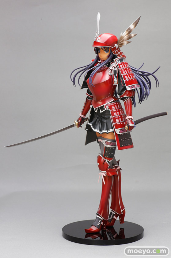 ドラゴントイのワルキューレロマンツェ More&More 龍造寺 茜 1/6 赤ver. (流通限定)の新作アダルトフィギュア彩色サンプル画像02