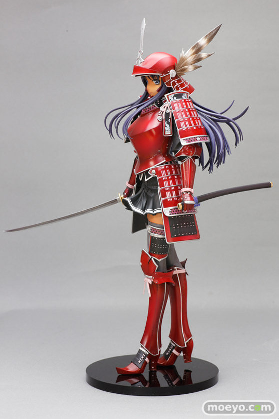 ドラゴントイのワルキューレロマンツェ More&More 龍造寺 茜 1/6 赤ver. (流通限定)の新作アダルトフィギュア彩色サンプル画像03