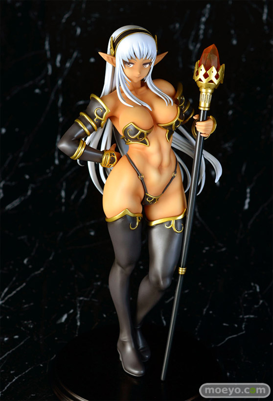 Q-sixのドラゴンズクラウン 黒エルフの魔獣使いの新作フィギュア彩色サンプル画像01