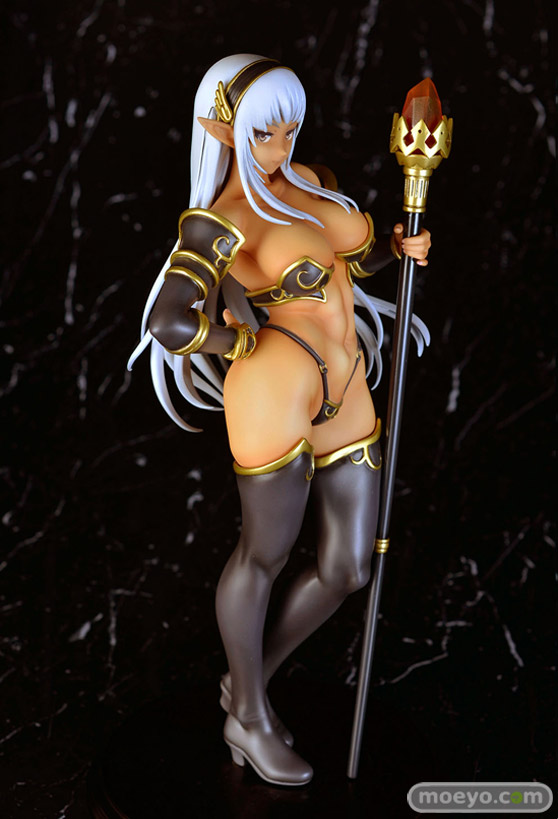 Q-sixのドラゴンズクラウン 黒エルフの魔獣使いの新作フィギュア彩色サンプル画像09
