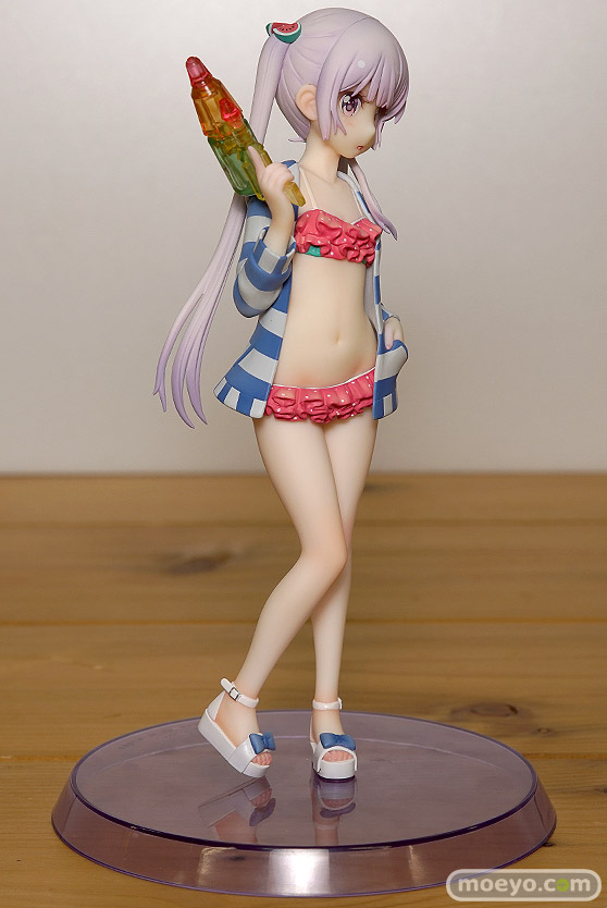 アクアマリンのNEW GAME！！ 涼風青葉 水着styleの新作フィギュア彩色サンプル撮りおろし画像02