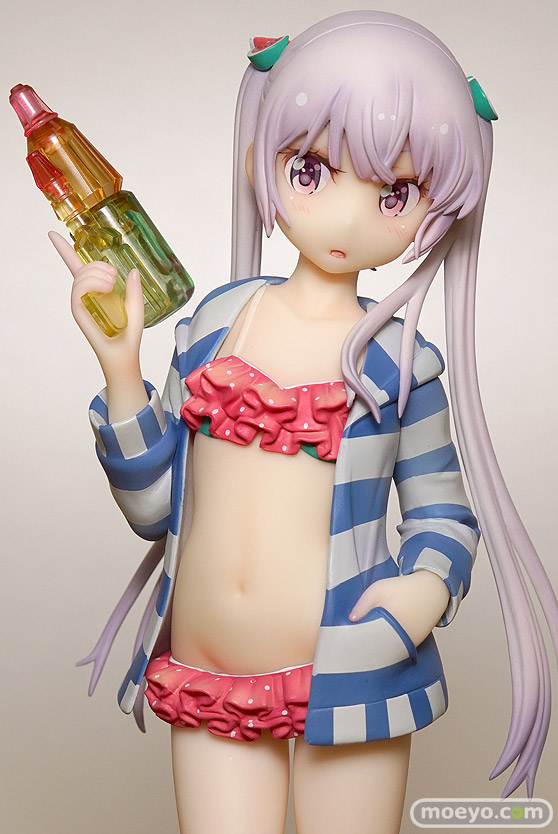 アクアマリンのNEW GAME！！ 涼風青葉 水着styleの新作フィギュア彩色サンプル撮りおろし画像09