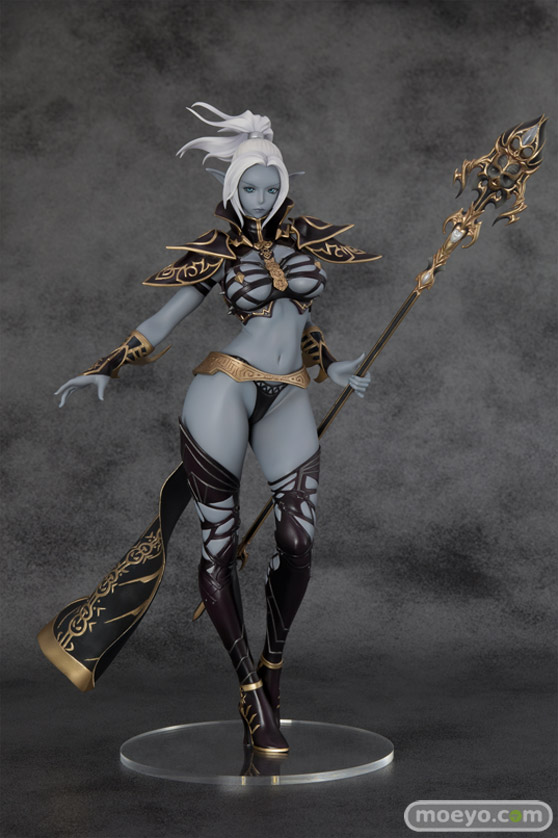 オーキッドシードのリネージュ2 ダークエルフの新作フィギュア彩色サンプル画像01