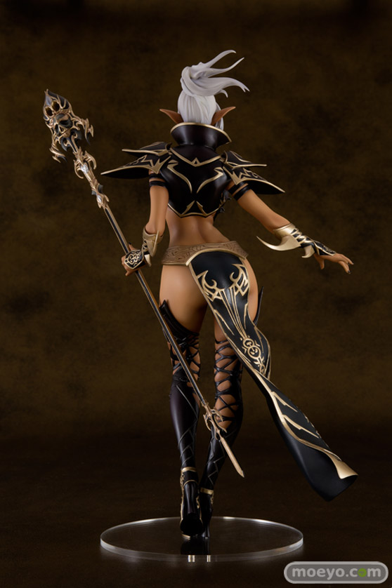 オーキッドシードのリネージュ2 ダークエルフ 褐色肌 限定版の新作フィギュア彩色サンプル画像06