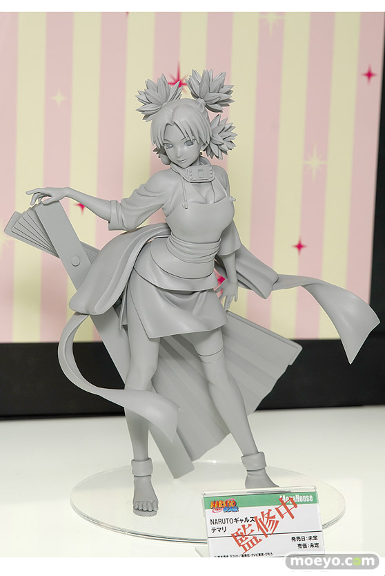 メガハウスのNARUTOギャルズ テマリの新作フィギュア原型画像01