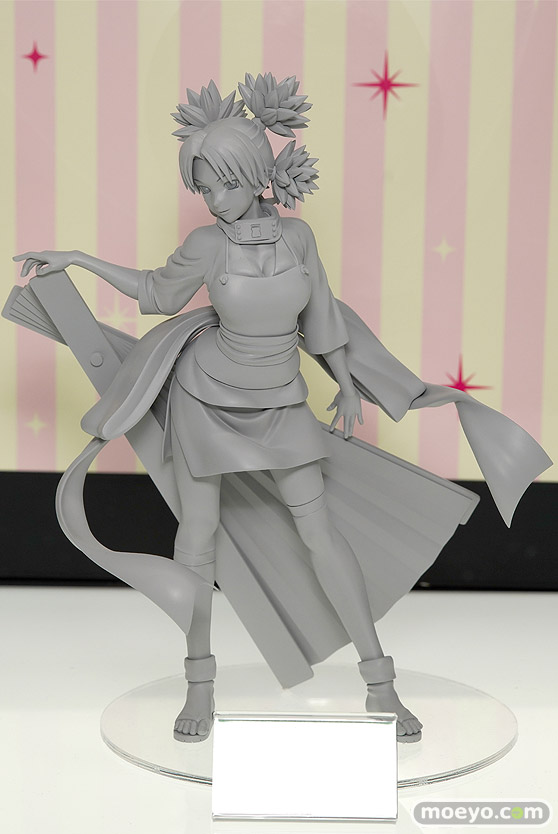 メガハウスのNARUTOギャルズ テマリの新作フィギュア原型画像02
