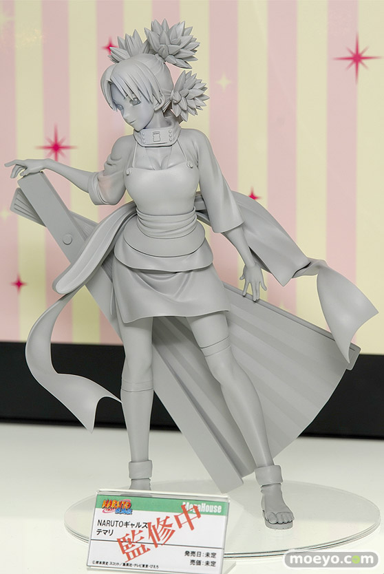 メガハウスのNARUTOギャルズ テマリの新作フィギュア原型画像03